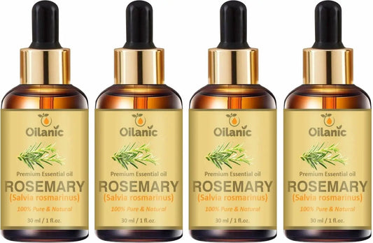 Oilanic Premium Rosemary Essential Oil Combo pack of 3 bottles of 30 ml(120 ml)